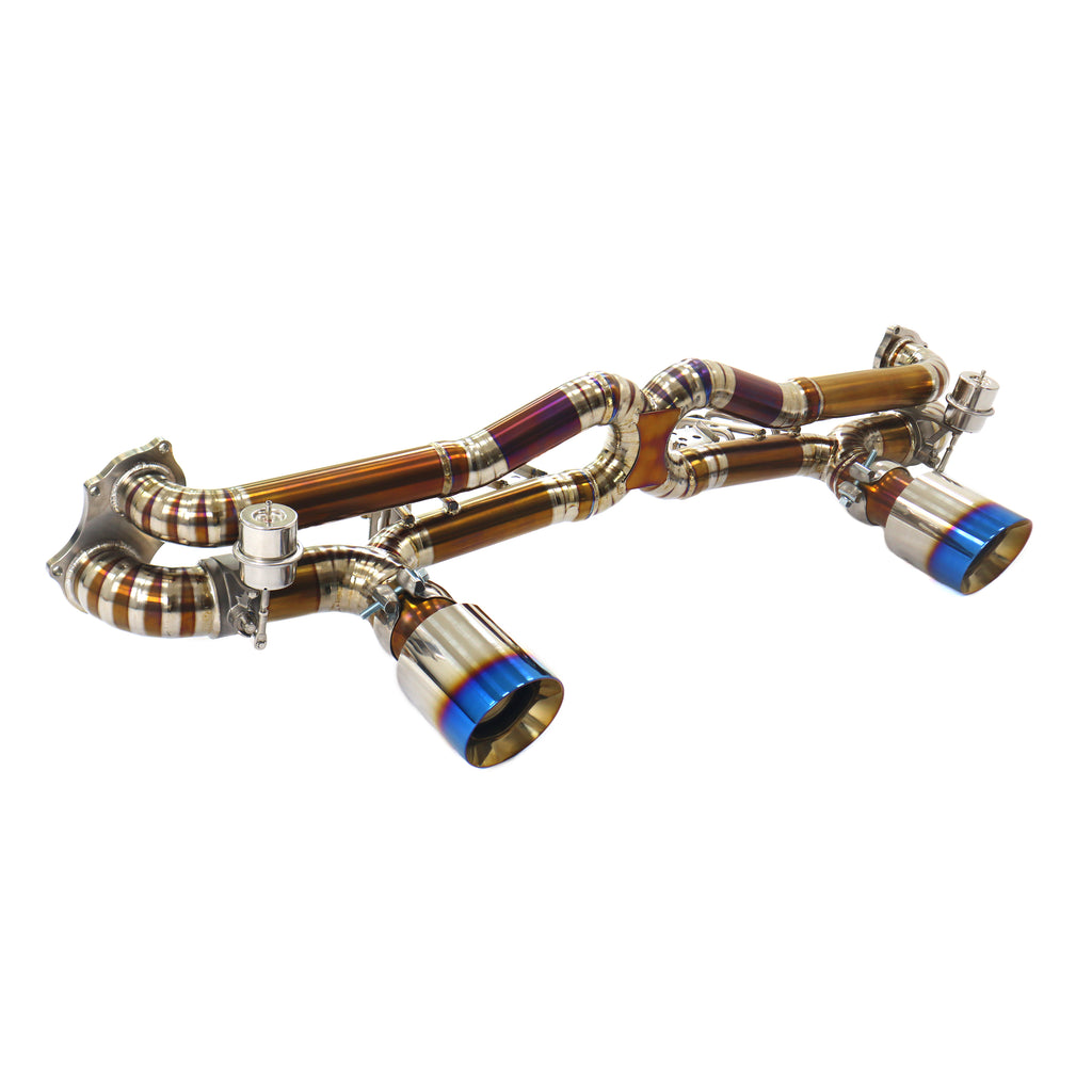 Porsche 718 GT4 GTS Catback Titanium Valved Sport Exhaust System