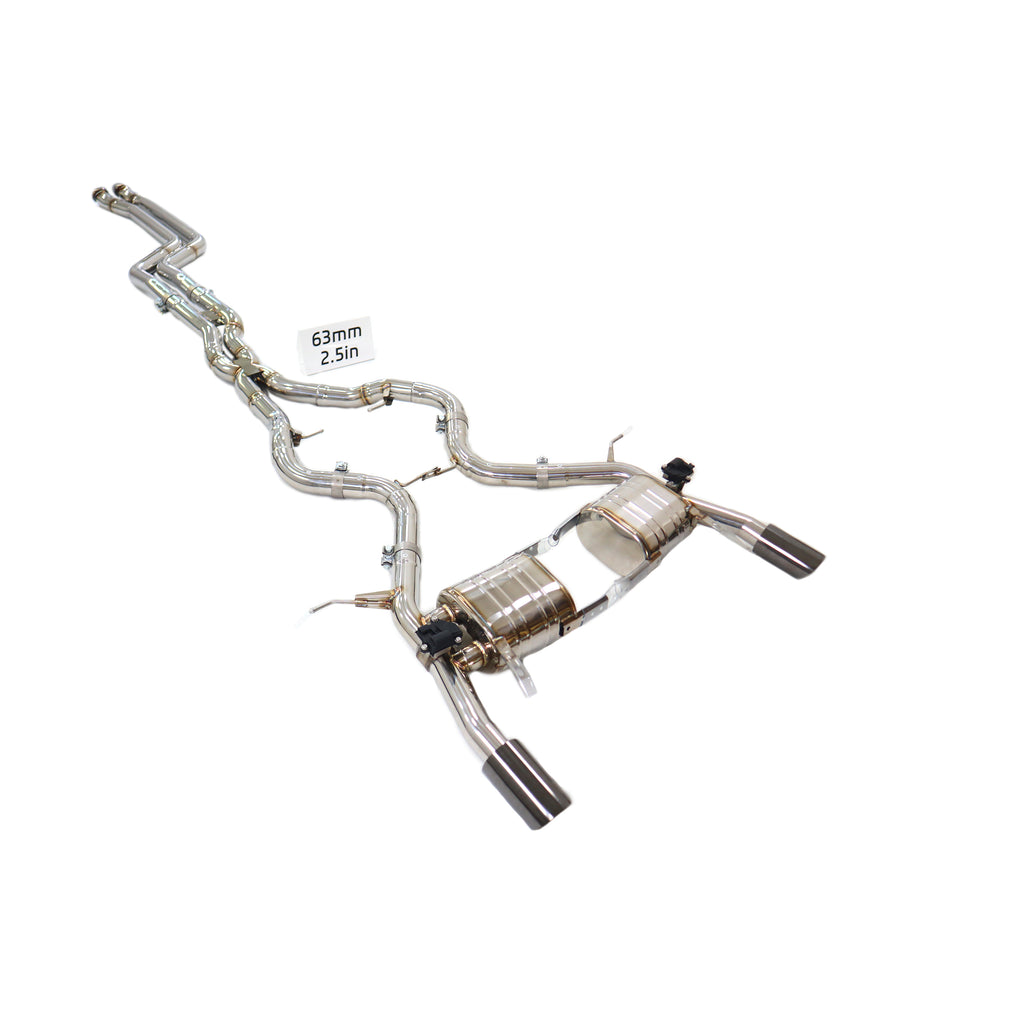 BMW E90 335i N54 catback sus304 Valved Sport Exhaust System