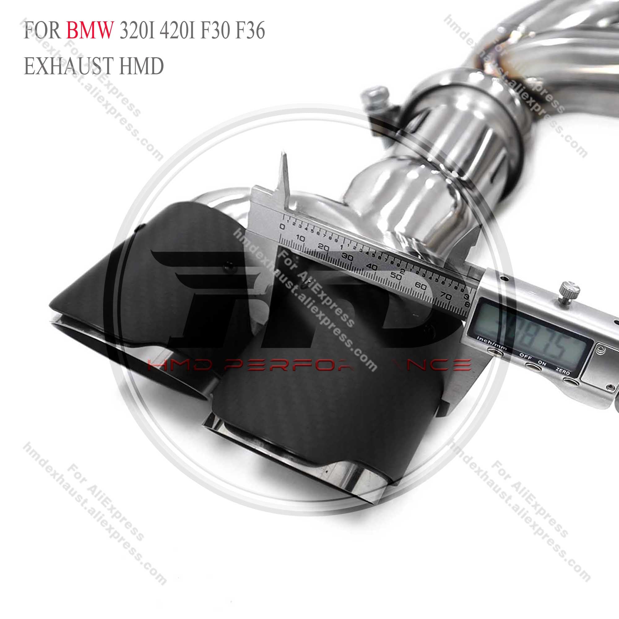 BMW 320i 420i f30 f36 catback sus304 Valved Sport Exhaust System