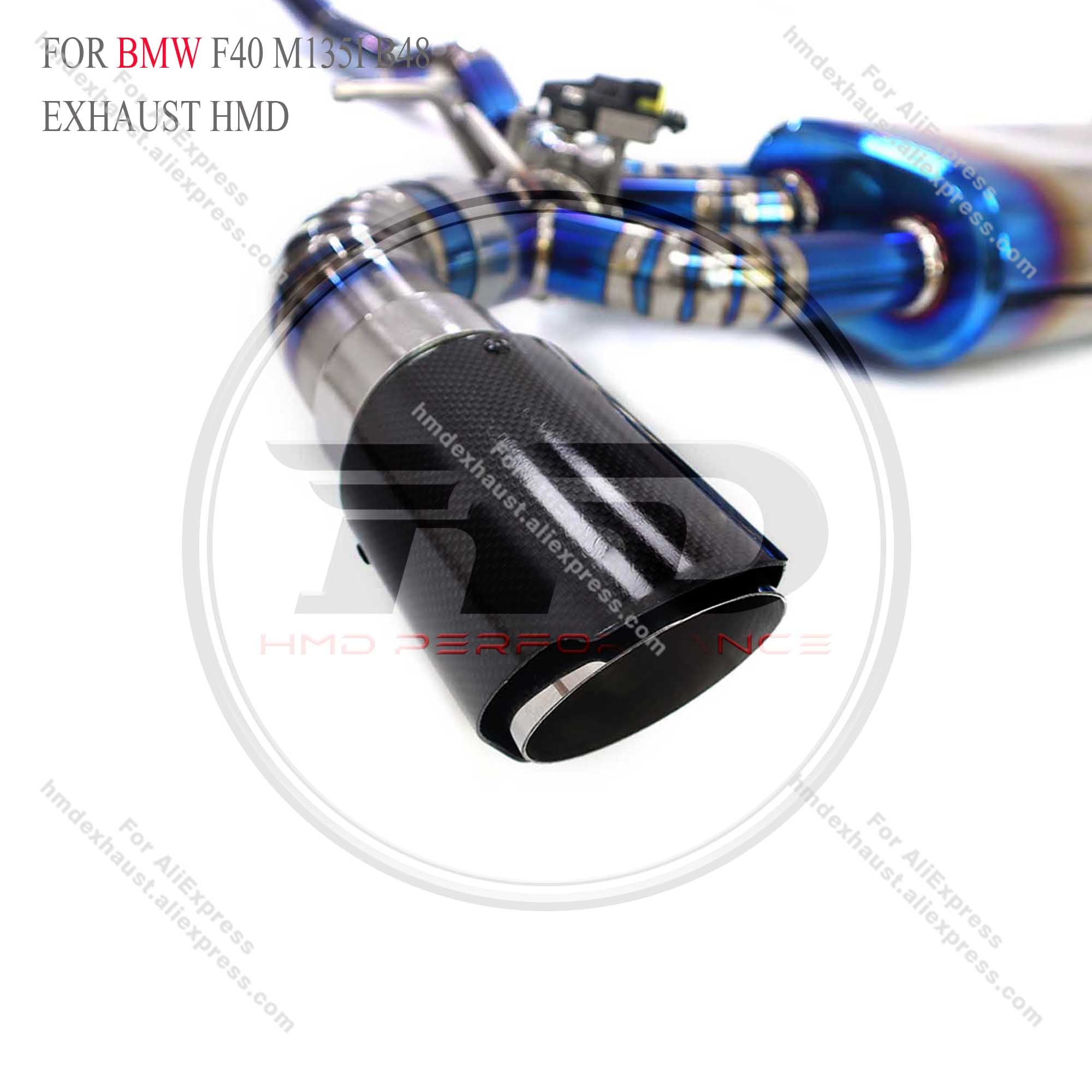 BMW F40 M135i b48 Catback Titanium Valved Sport Exhaust System