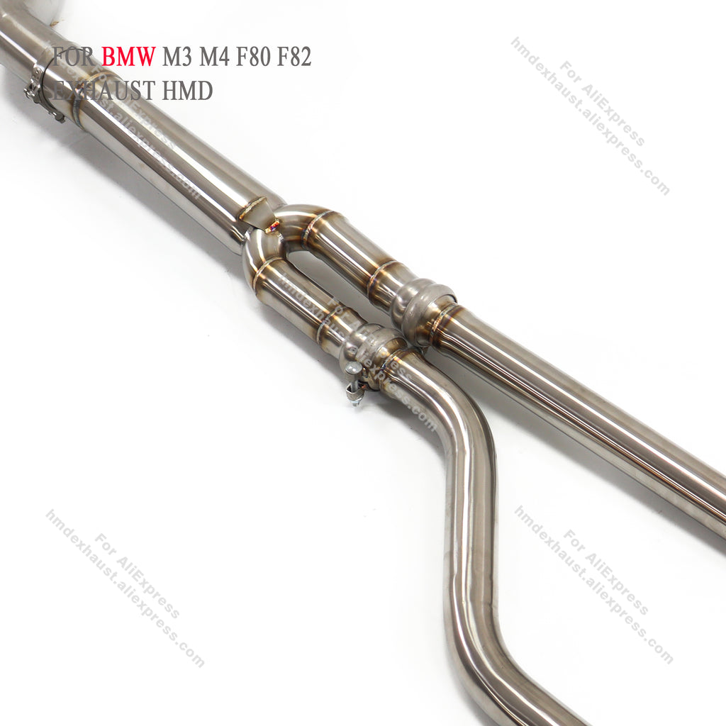 BMW M3 M4 F80 F82 catback sus304 Valved Sport Exhaust System