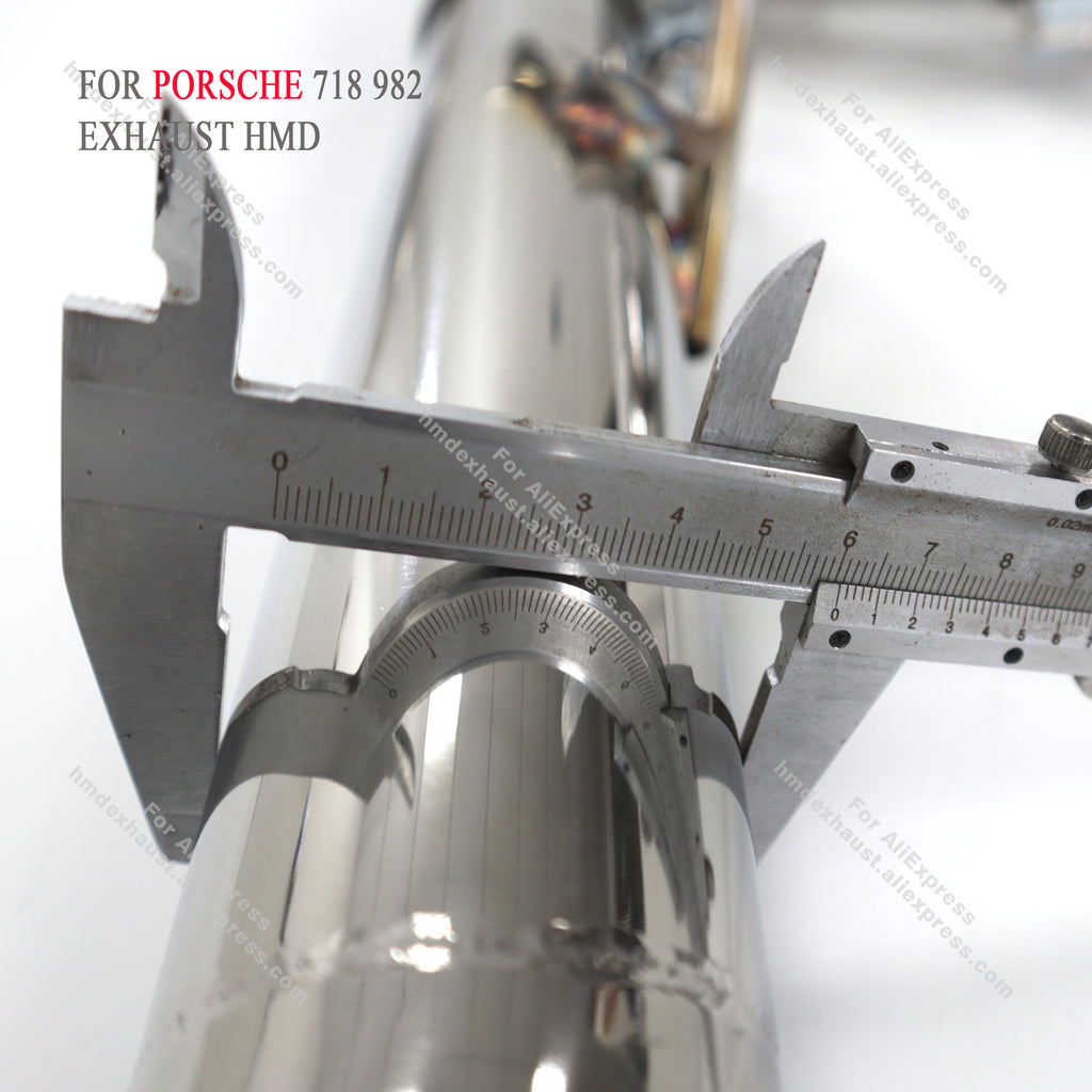 Porsche 718 982 Straight Catback SUS304 High Flow Exhaust System