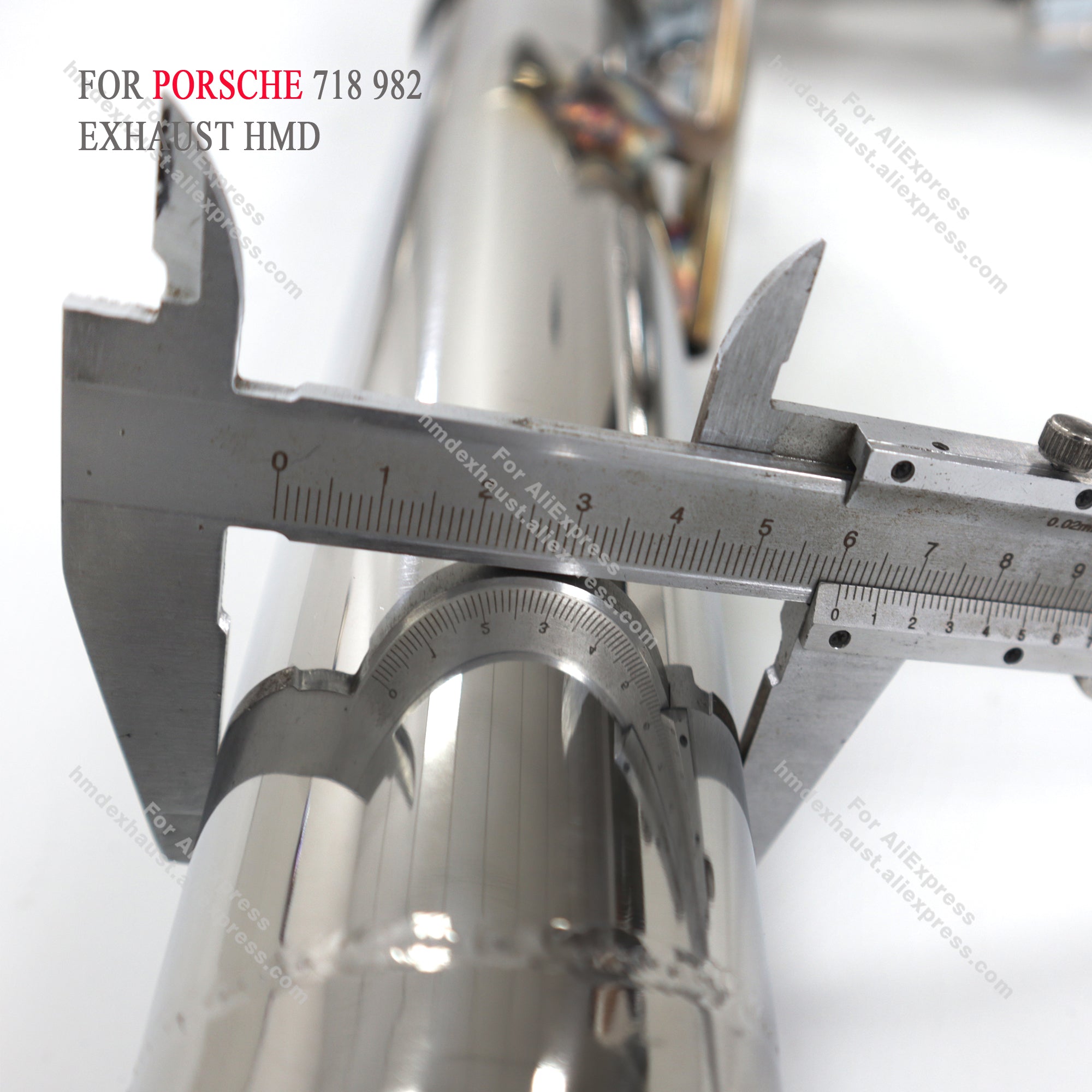 Porsche 718 982 Straight Catback SUS304 High Flow Exhaust System