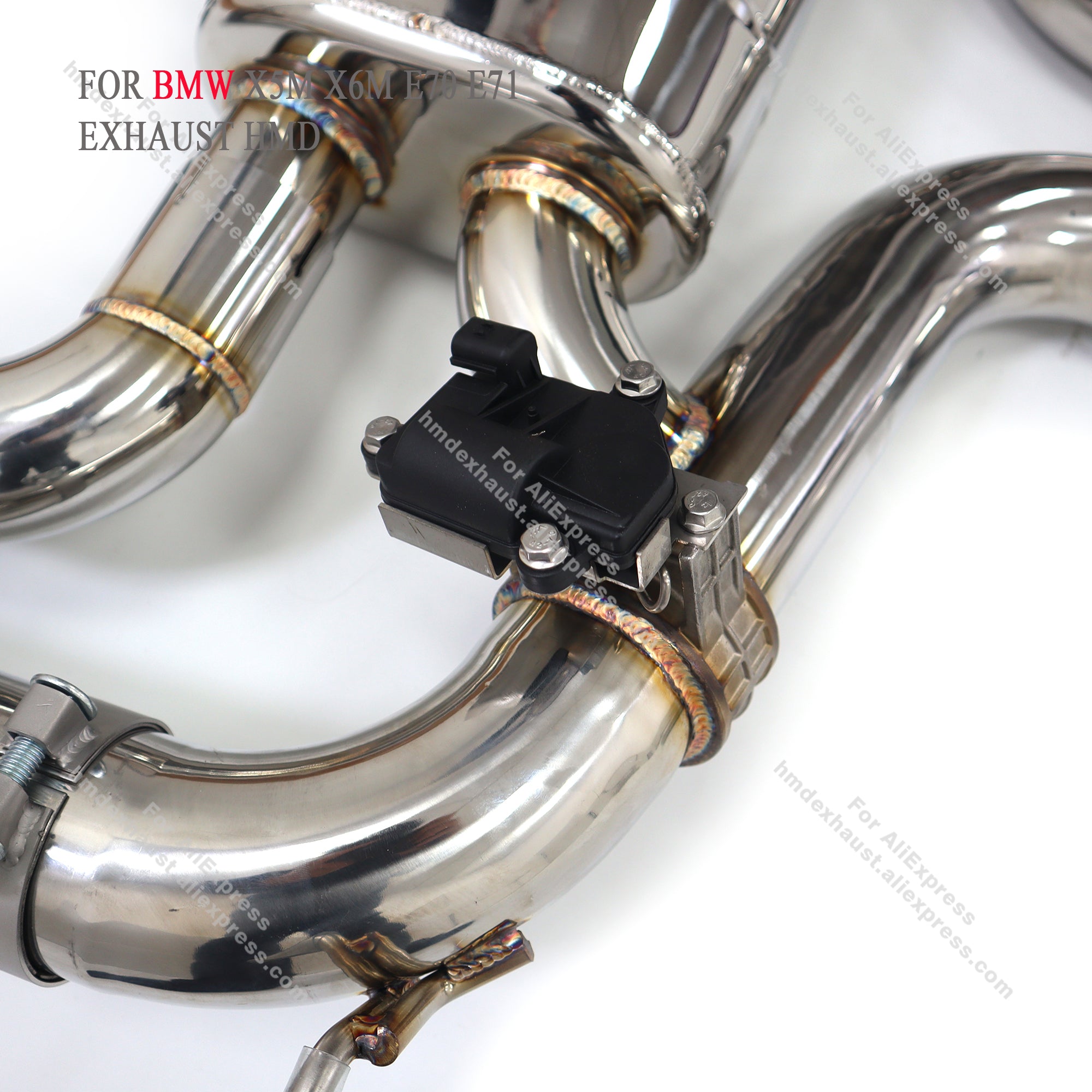 BMW X5M X6M E70 E71 catback sus304 Valved Sport Exhaust System