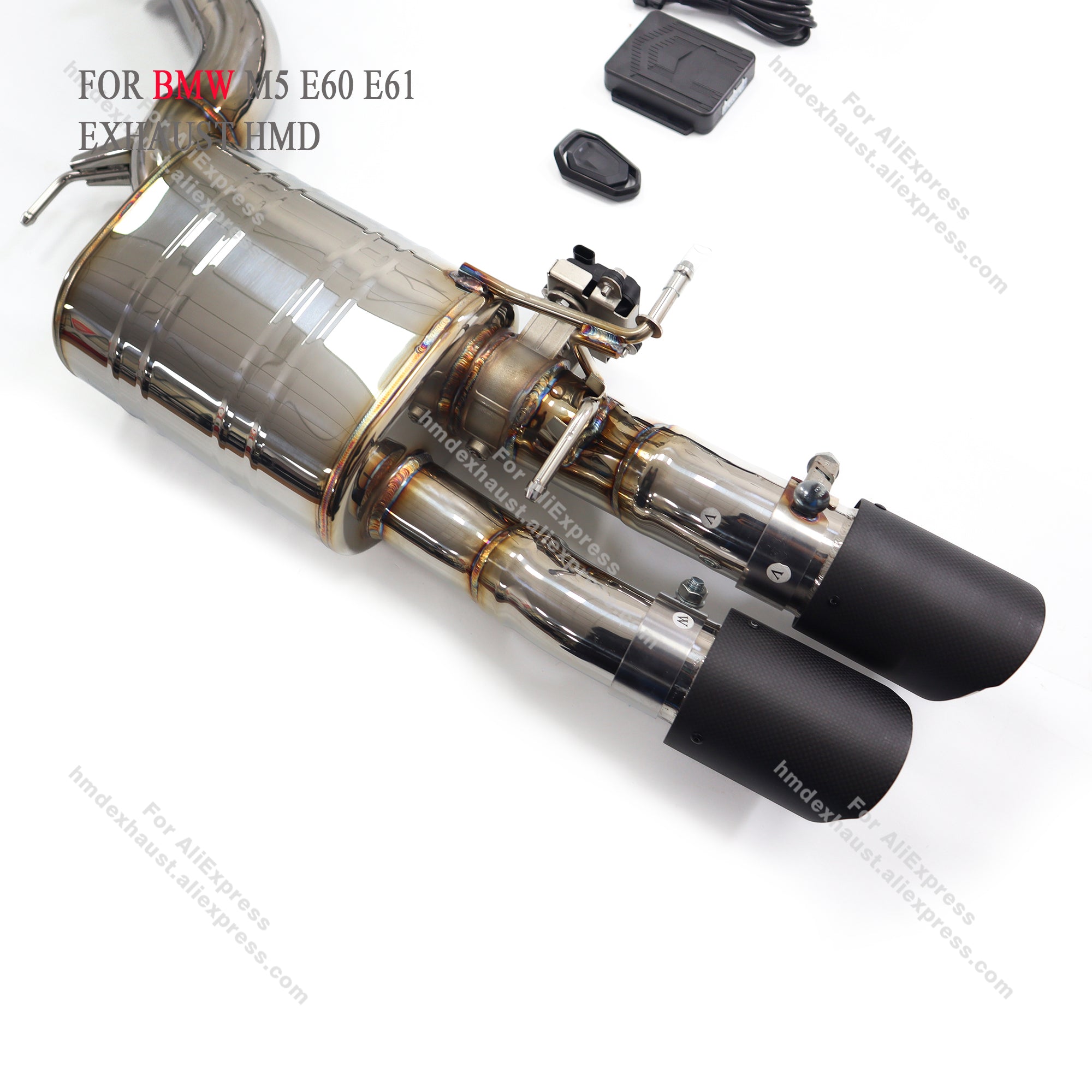 BMW M5 E60 E61 catback sus304 Valved Sport Exhaust System