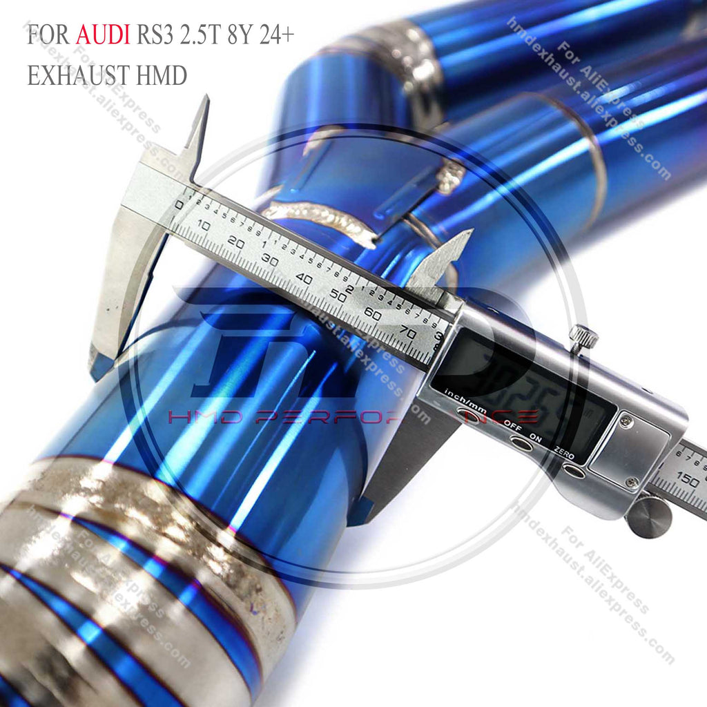 AUDI RS3 2.5T 8Y 2024+ Catback Titanium Valved Sport Exhaust System