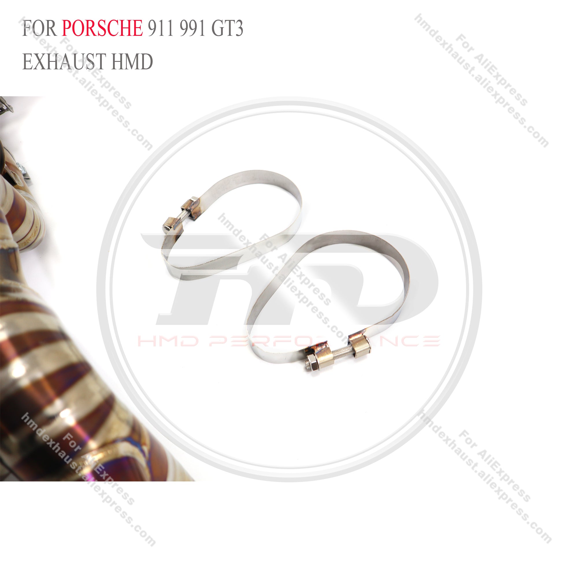 Porsche 911 991.1 GT3 Catback Titanium Valved Sport Exhaust System