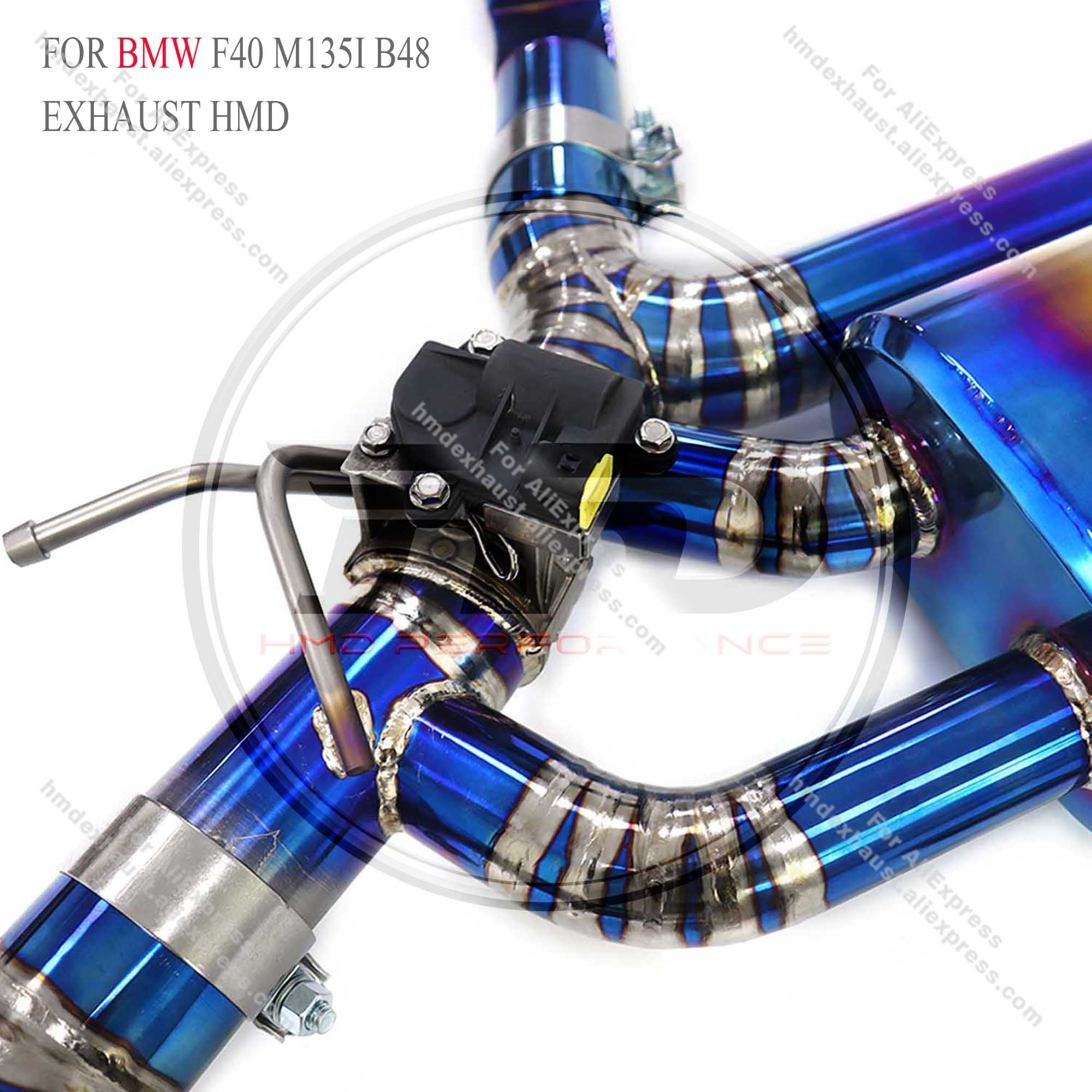 BMW F40 M135i b48 Catback Titanium Valved Sport Exhaust System