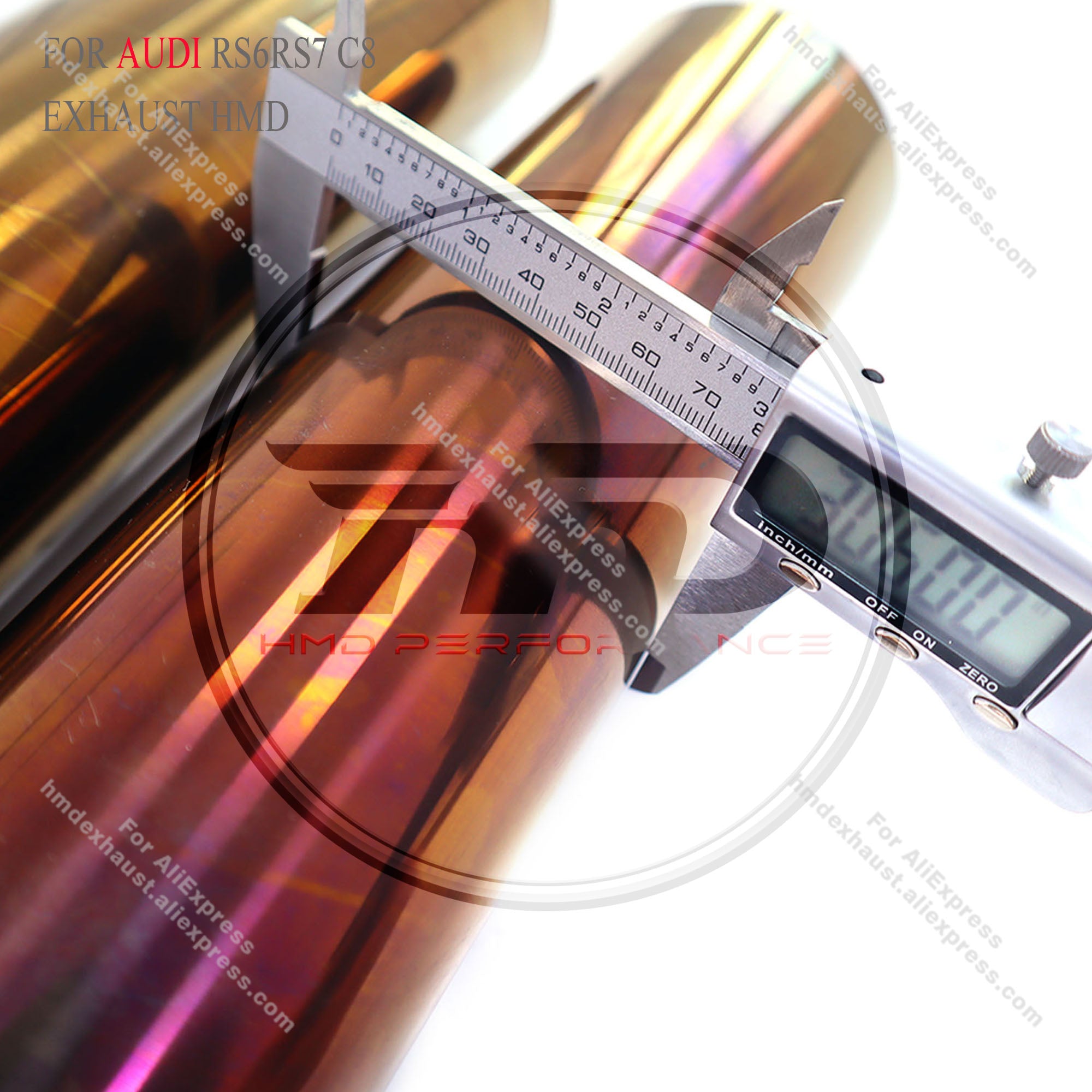 Audi RS6 RS7 C8 Catback Titanium Valved Sport Exhaust System