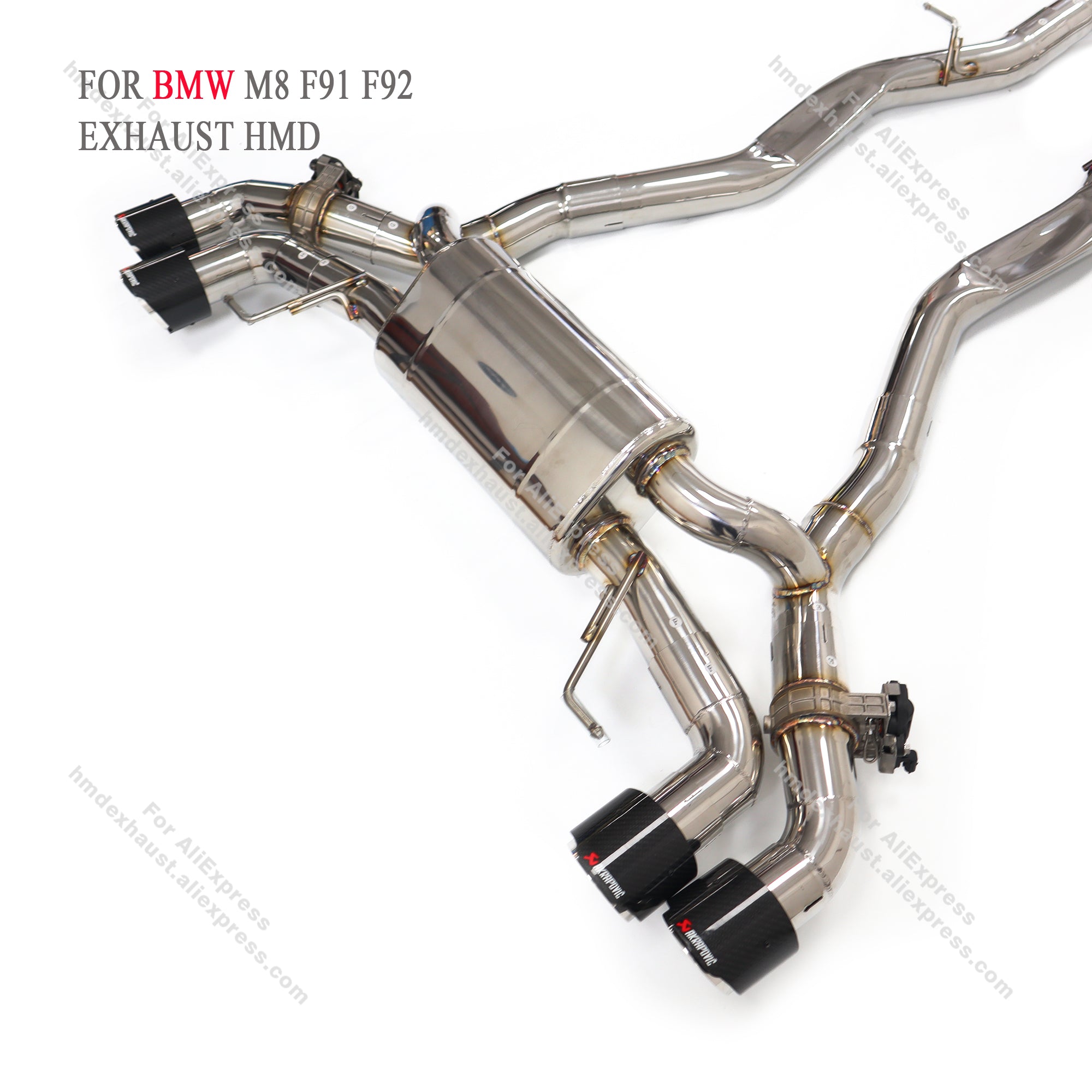 BMW M8 F91 F92 catback sus304 Valved Sport Exhaust System