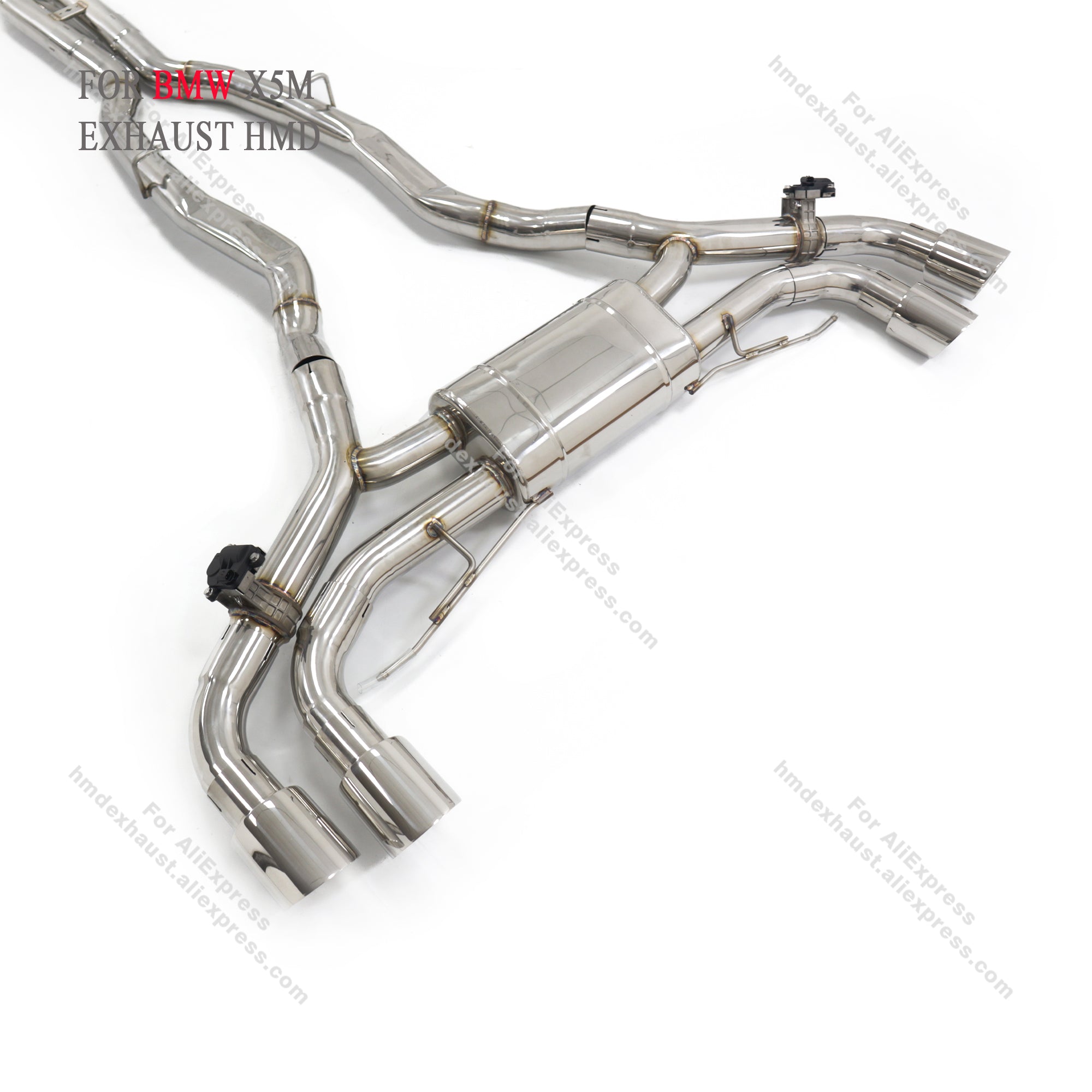 BMW X5M catback sus304 Valved Sport Exhaust System