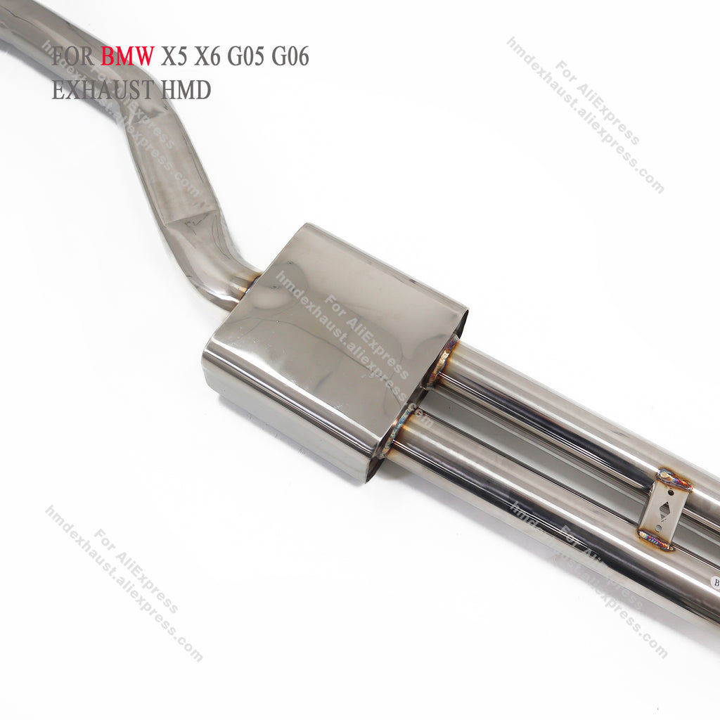 BMW X5 X6 G05 G06 catback sus304 Valved Sport Exhaust System