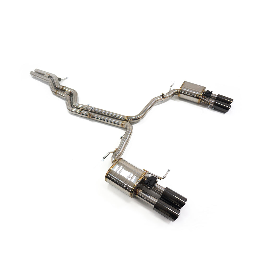 Audi S6 S7 C8 2.9T catback sus304 Valved Sport Exhaust System