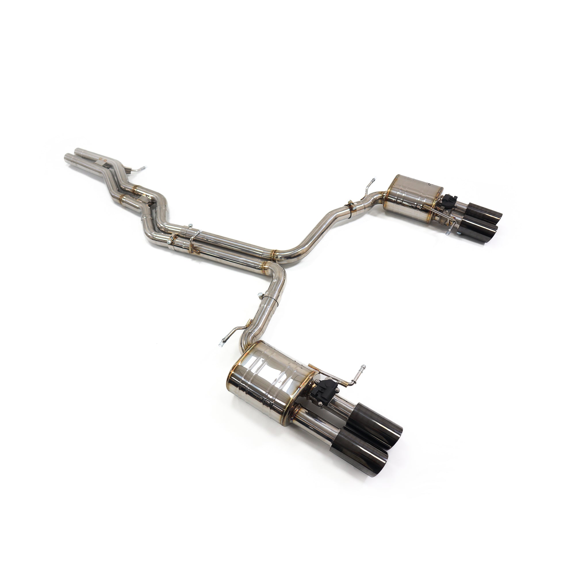 Audi S6 S7 C8 2.9T catback sus304 Valved Sport Exhaust System