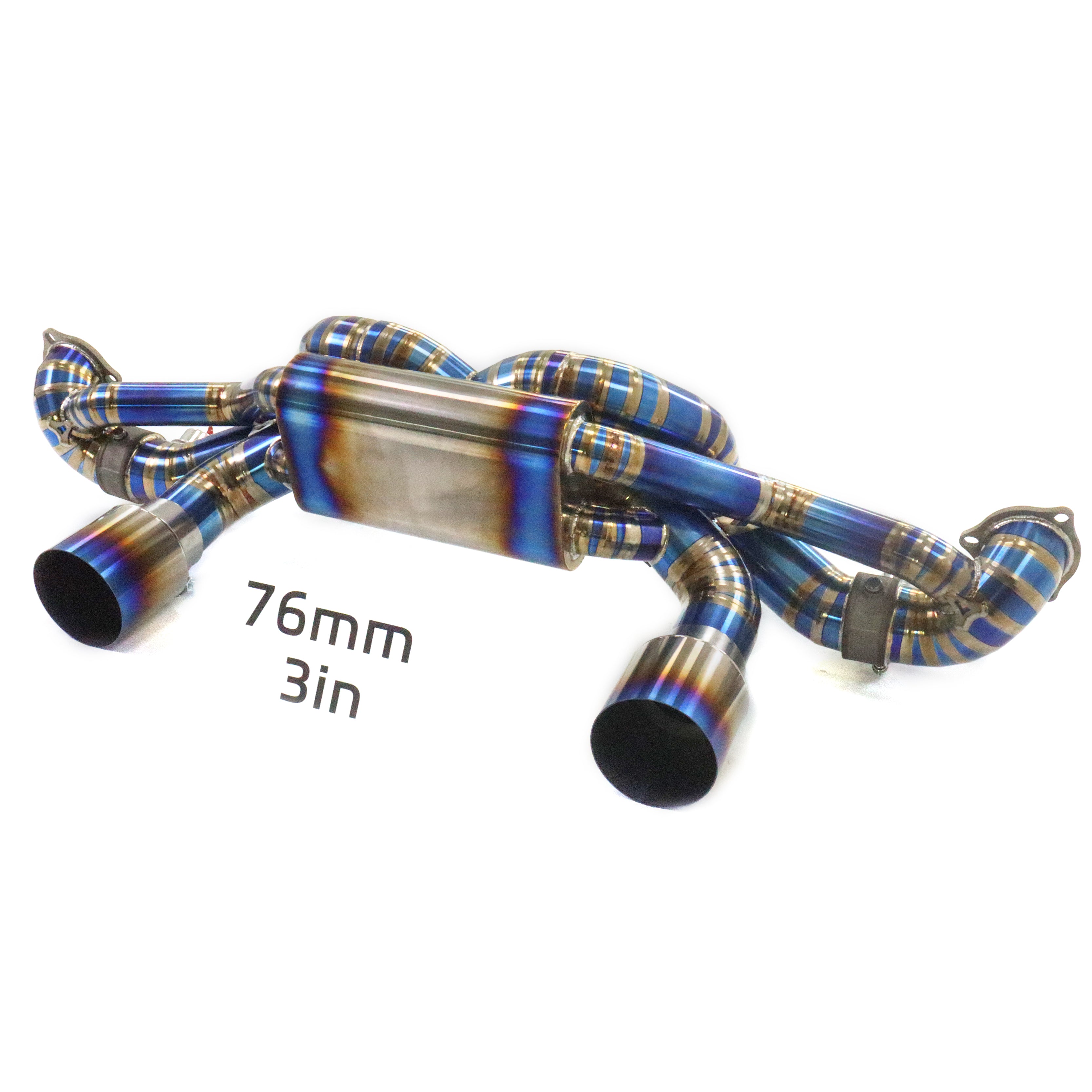 Porsche 718 GT4 RS 4.0L Catback Titanium Valved Sport Exhaust System