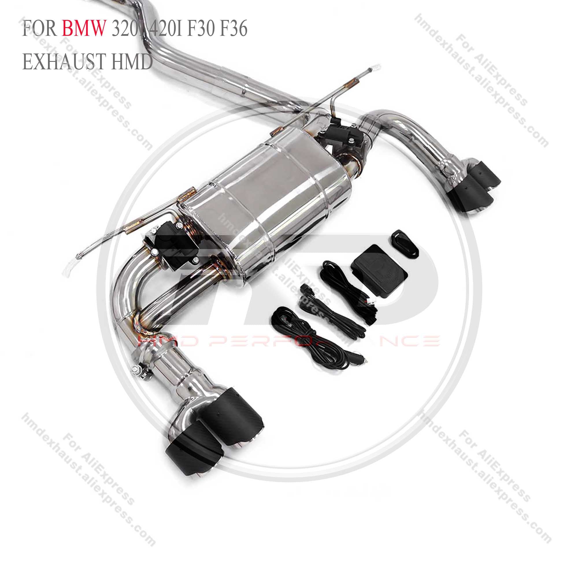 BMW 320i 420i f30 f36 catback sus304 Valved Sport Exhaust System