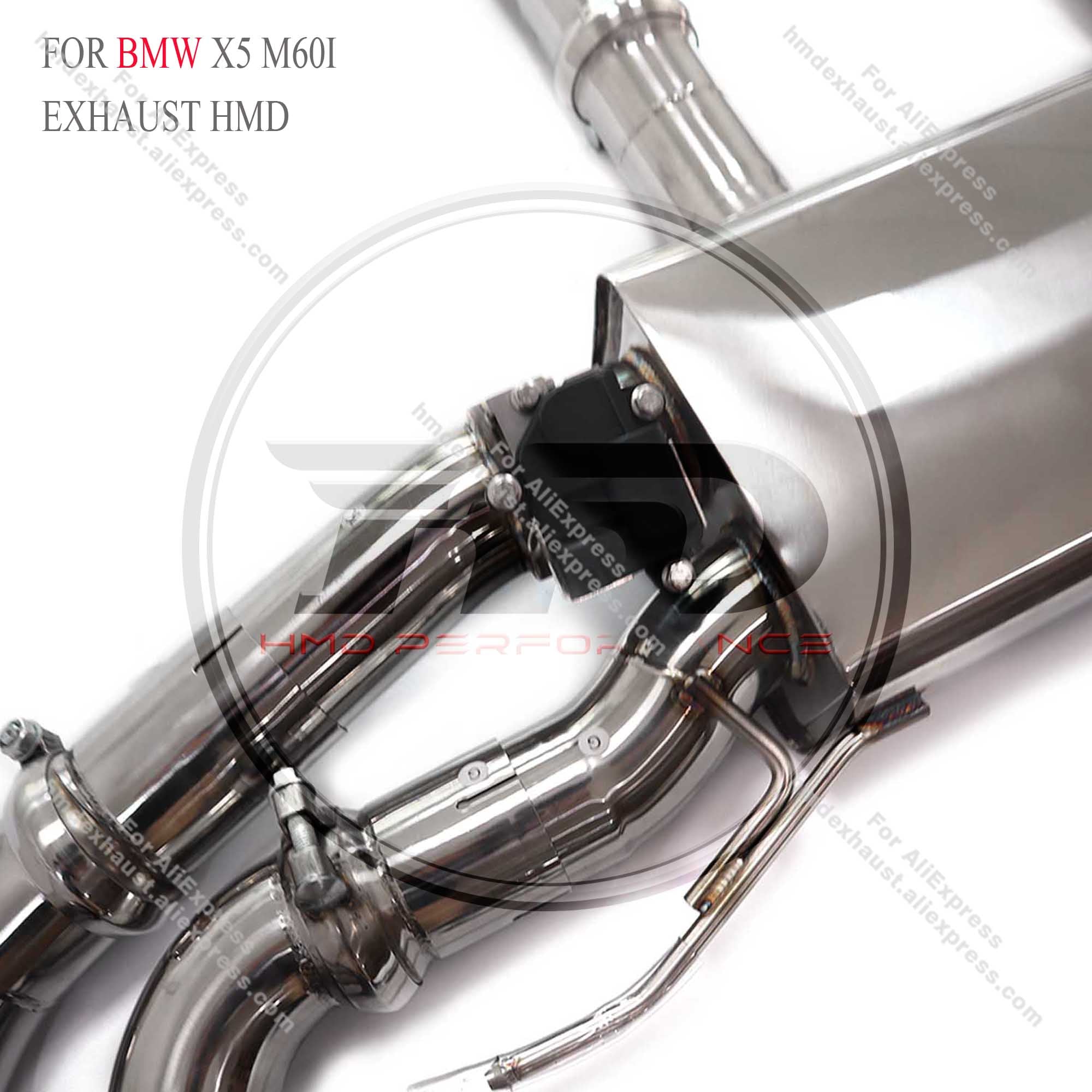 BMW X5 M60I catback sus304 Valved Sport Exhaust System