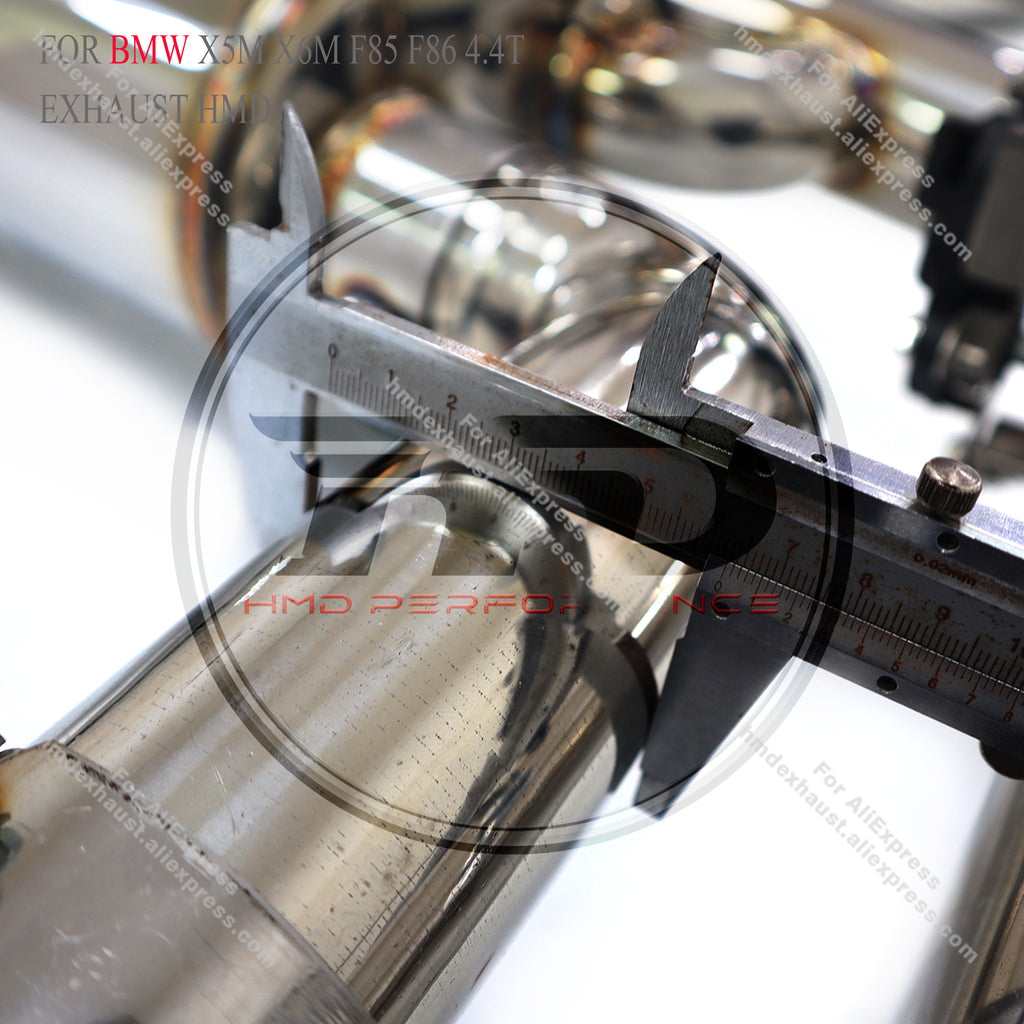 BMW X5M X6M F85 F86 4.4T catback sus304 Valved Sport Exhaust System
