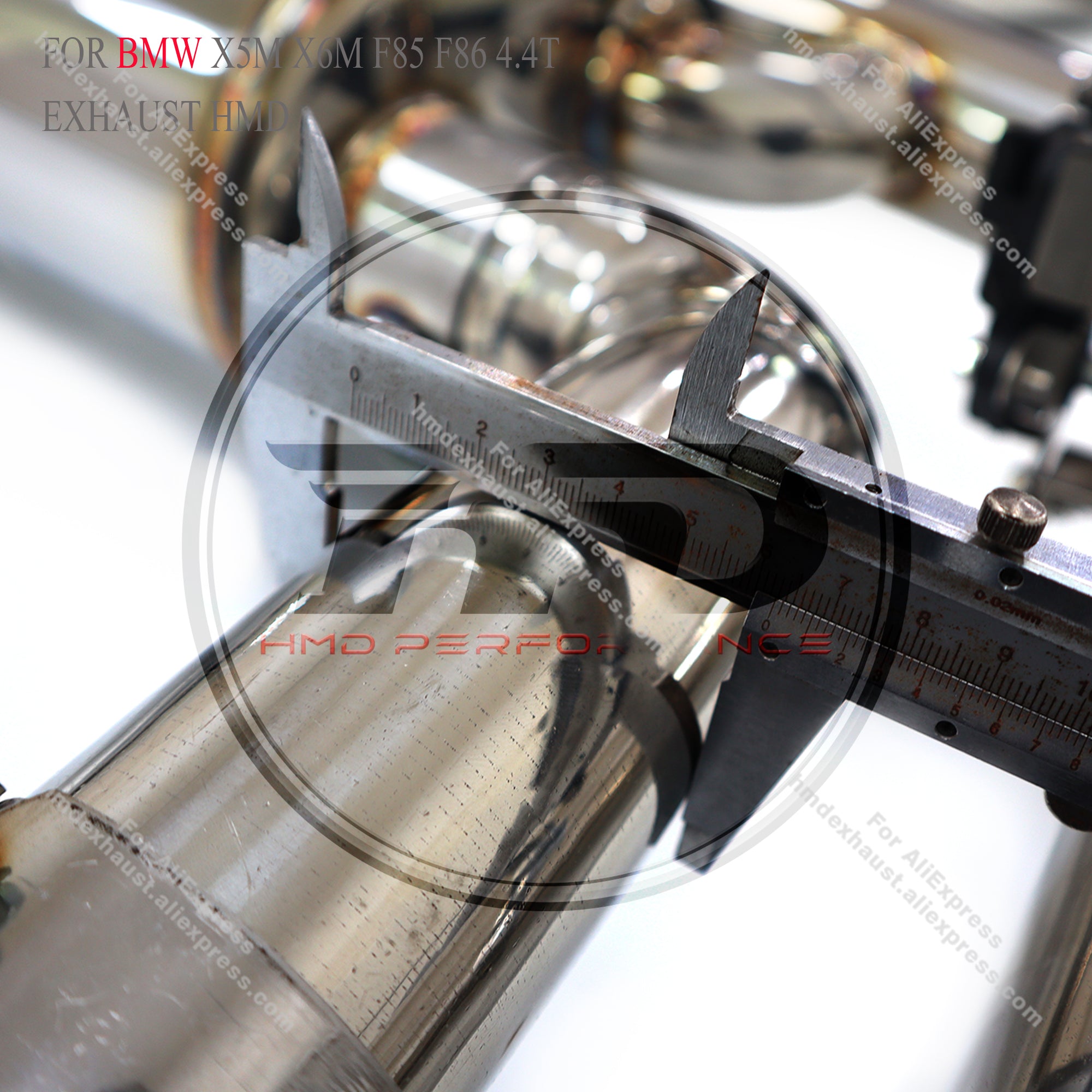 BMW X5M X6M F85 F86 4.4T catback sus304 Valved Sport Exhaust System