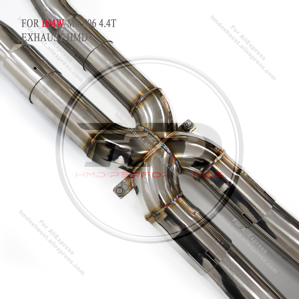 BMW M6 F06 4.4T catback sus304 Valved Sport Exhaust System