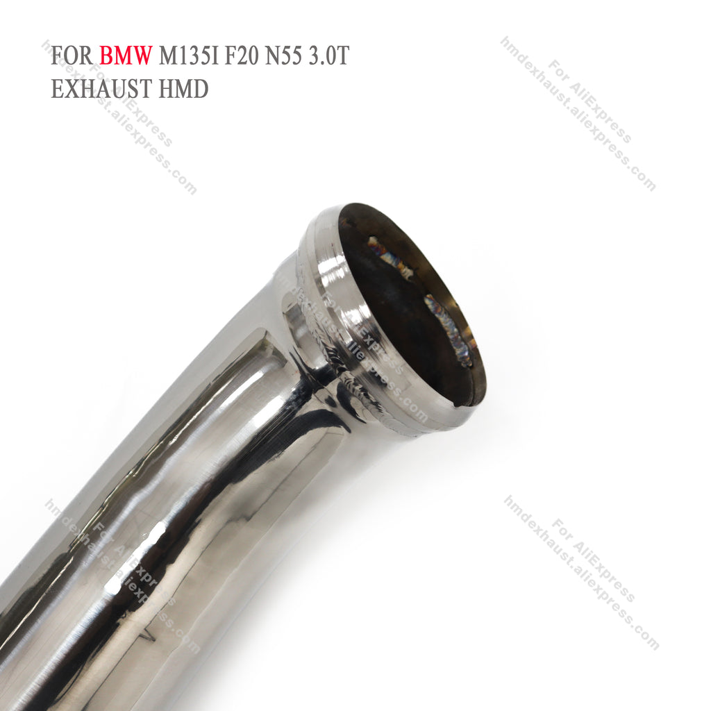 BMW M135I F20 N55 3.0T catback sus304 Valved Sport Exhaust System