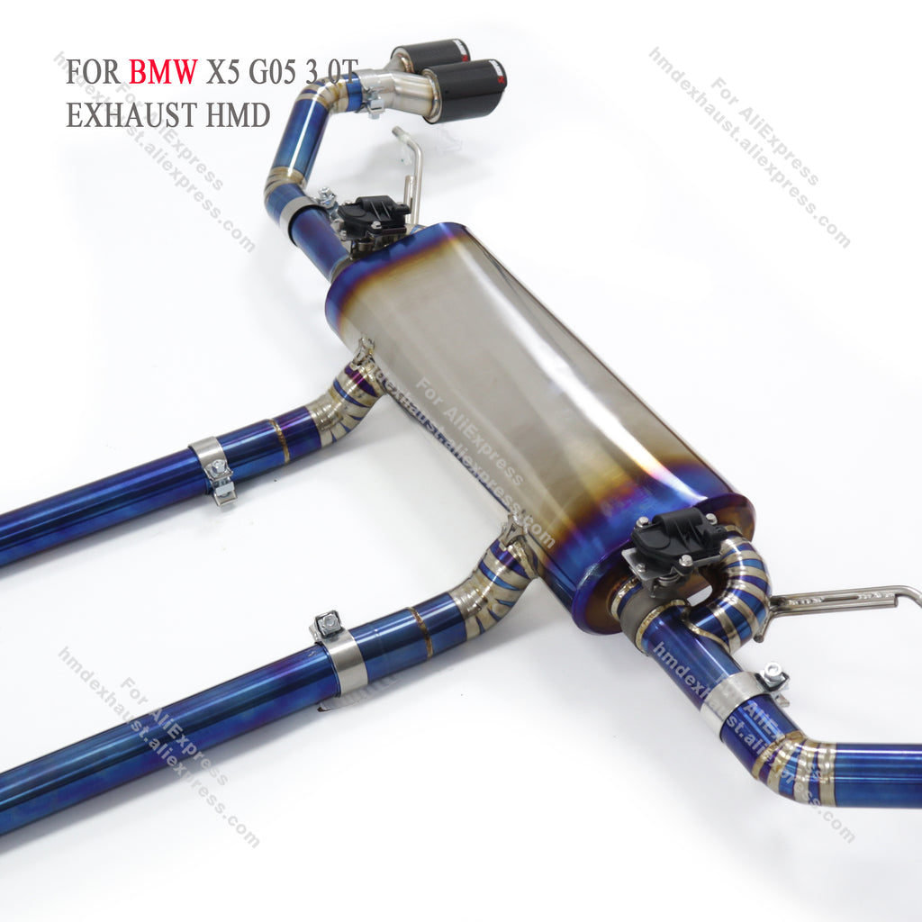 BMW X5 G05 3.0T Catback Titanium Valved Sport Exhaust System