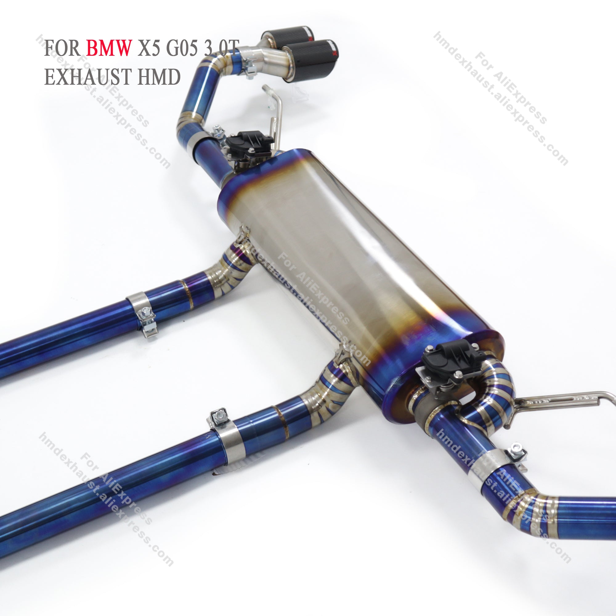 BMW X5 G05 3.0T Catback Titanium Valved Sport Exhaust System