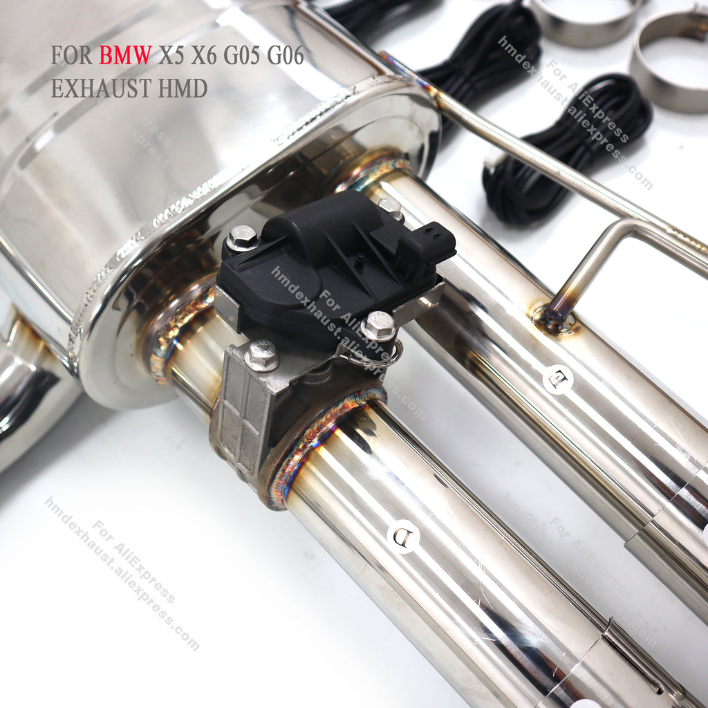 BMW X5 X6 G05 G06 catback sus304 Valved Sport Exhaust System