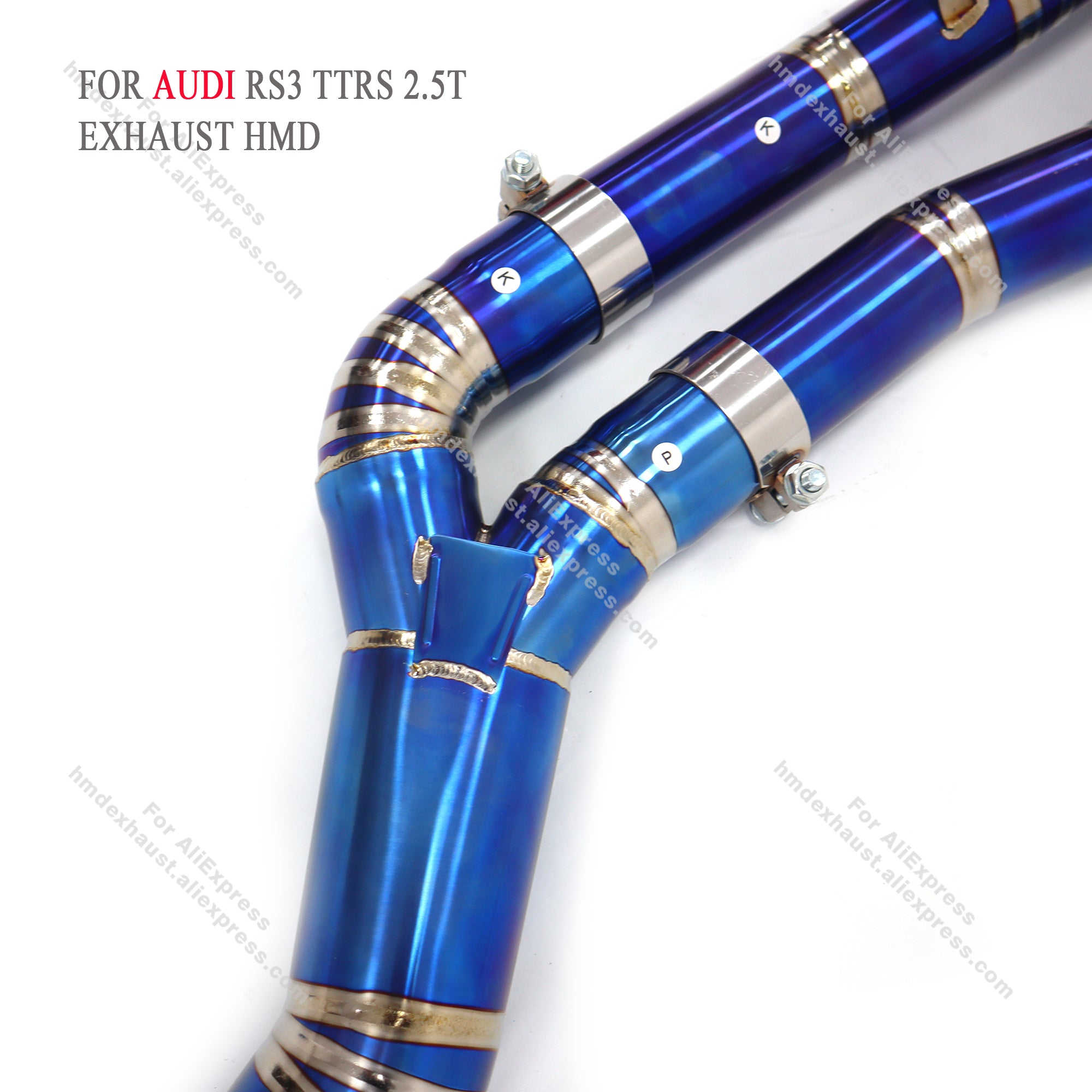 AUDI RS3 TTRS 2.5T Catback Titanium Valved Sport Exhaust System
