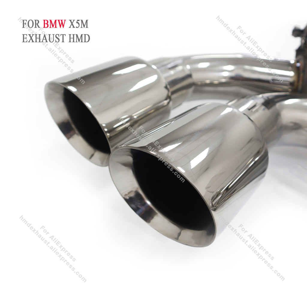 BMW X5M catback sus304 Valved Sport Exhaust System