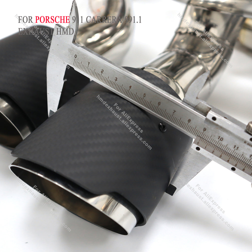 Porsche 911 carrera 991.1 catback sus304 Valved Sport Exhaust System