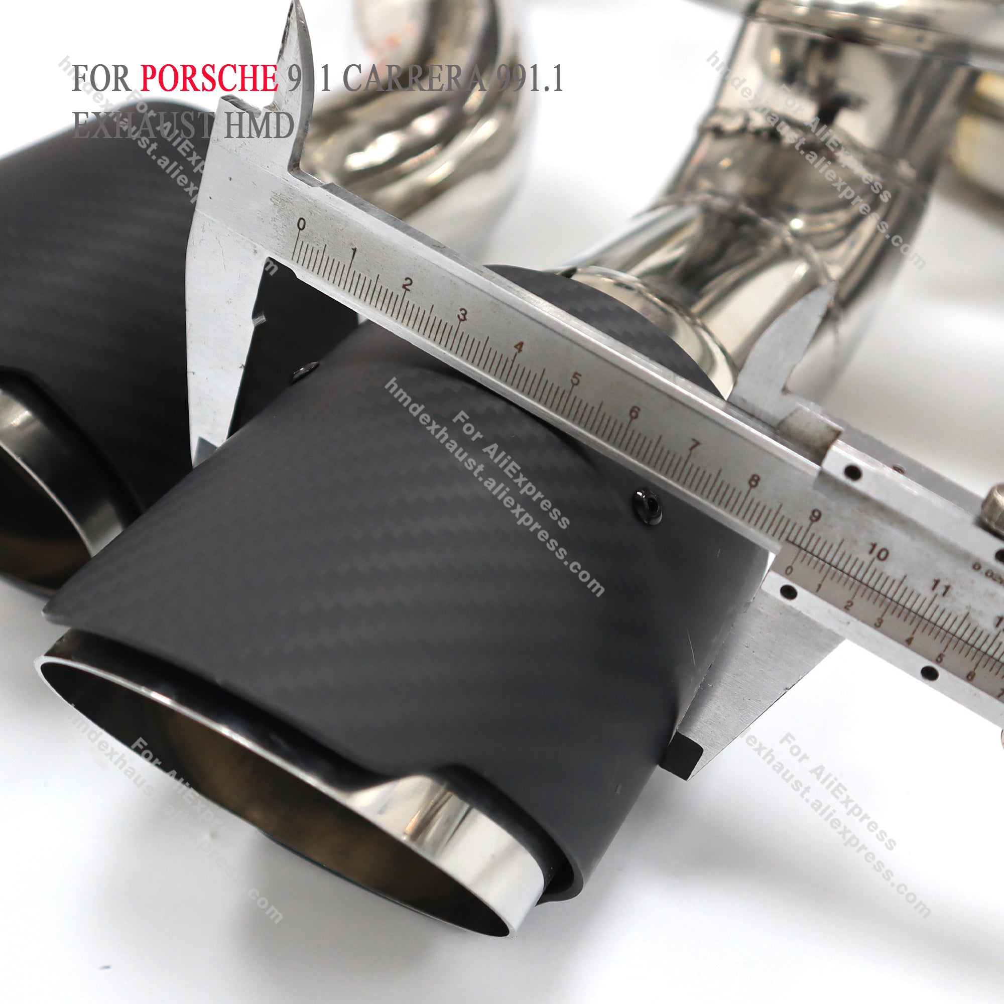 Porsche 911 carrera 991.1 catback sus304 Valved Sport Exhaust System