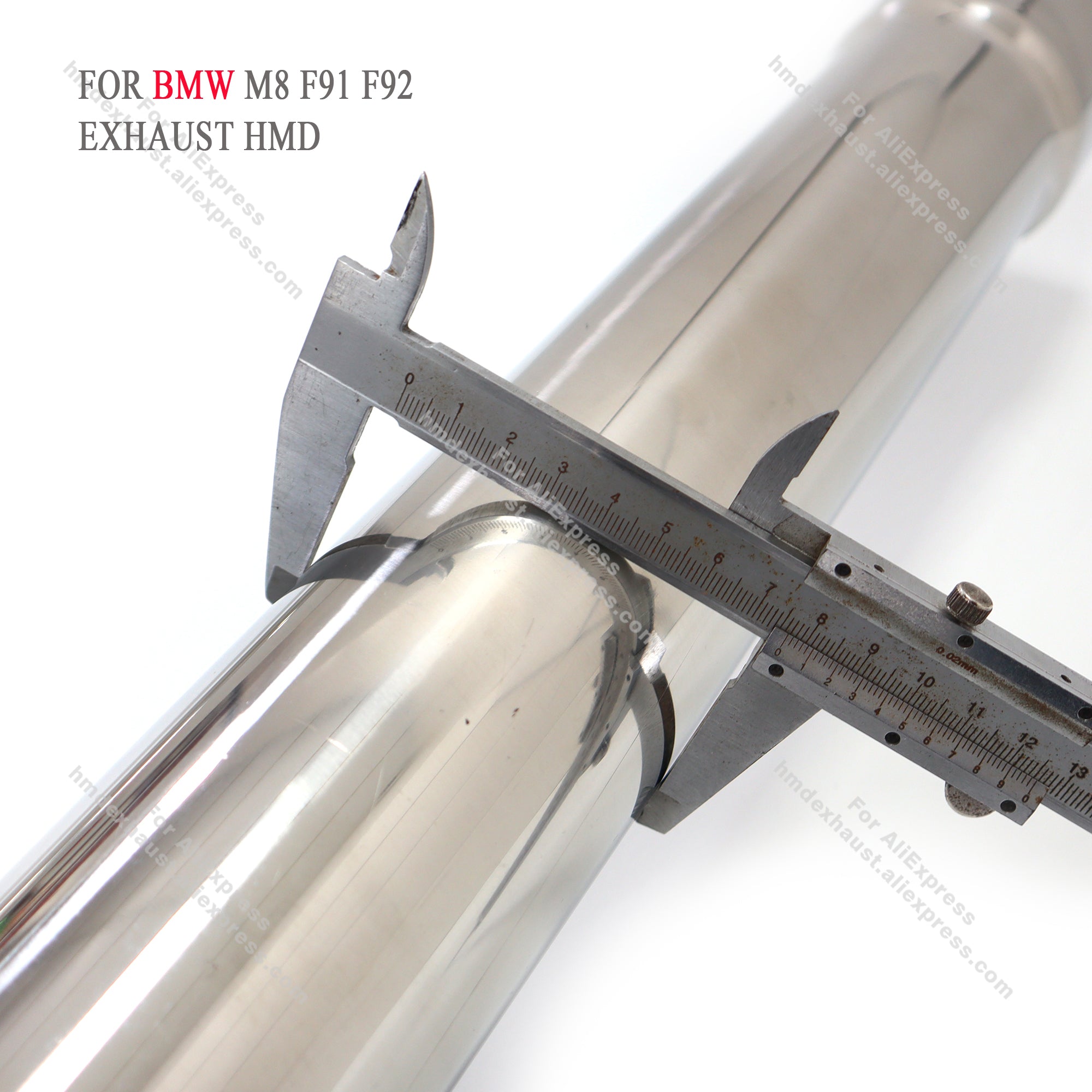 BMW M8 F91 F92 catback sus304 Valved Sport Exhaust System