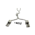 AUDI S4 S5 B8 4.2L catback add Resonator Tube sus304 Valved Sport Exhaust System