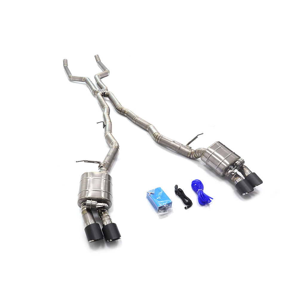 BMW 650i F13 N63 Catback Titanium Valved Sport Exhaust System