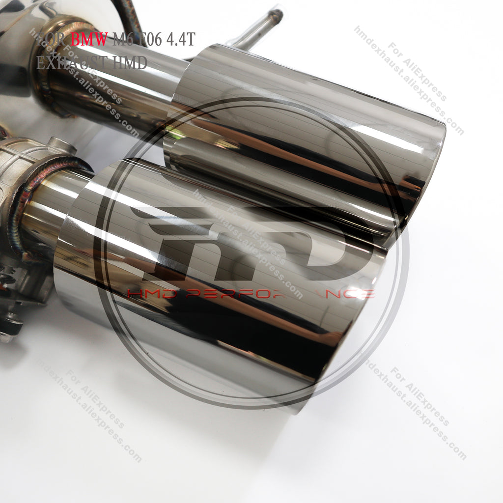 BMW M6 F06 4.4T catback sus304 Valved Sport Exhaust System