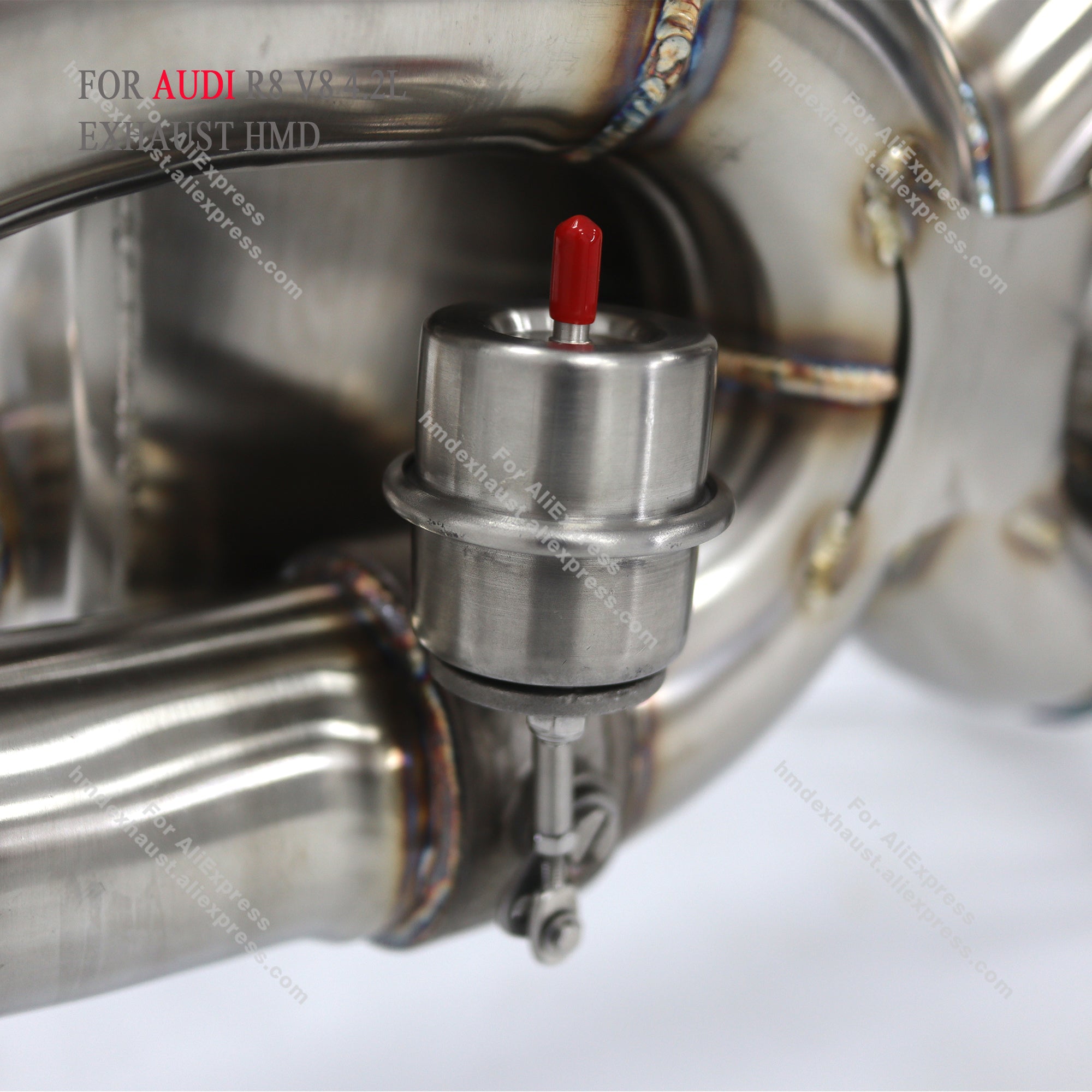 AUDI R8 V8 4.2L catback sus304 Valved Sport Exhaust System
