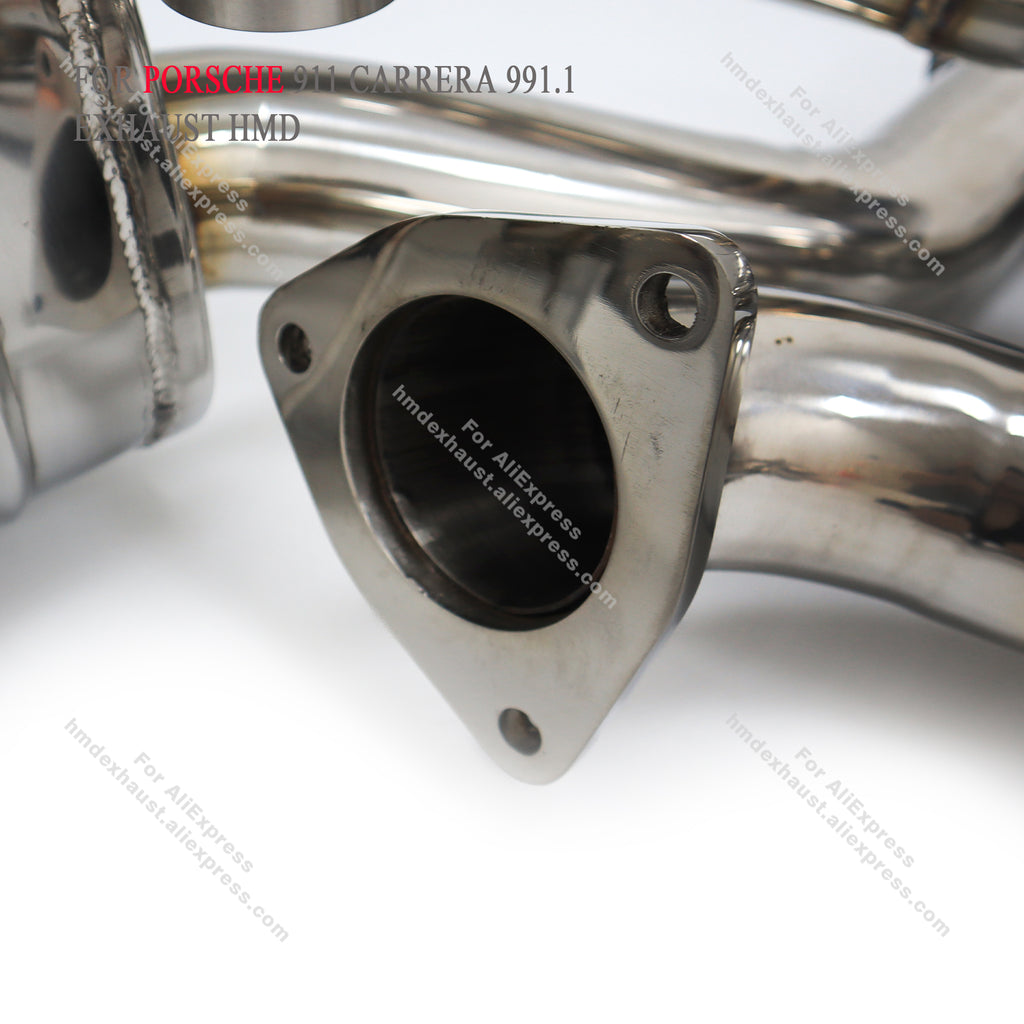 Porsche 911 carrera 991.1 catback sus304 Valved Sport Exhaust System