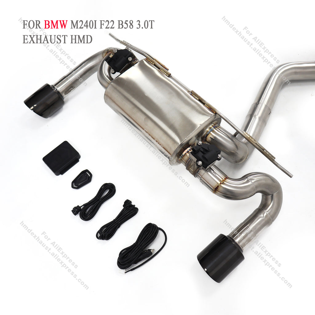 BMW M240I F22 B58 3.0T catback sus304 Valved Sport Exhaust System