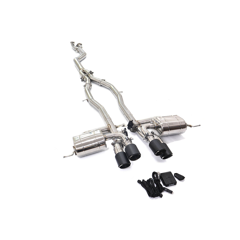 BMW M3 M4 G8X Stainless Steel Gatling‑Style CatBack Exhaust System