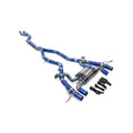 Titanium Catback Exhaust System With Single Mid Pipe For BMW M3 M4 G8X