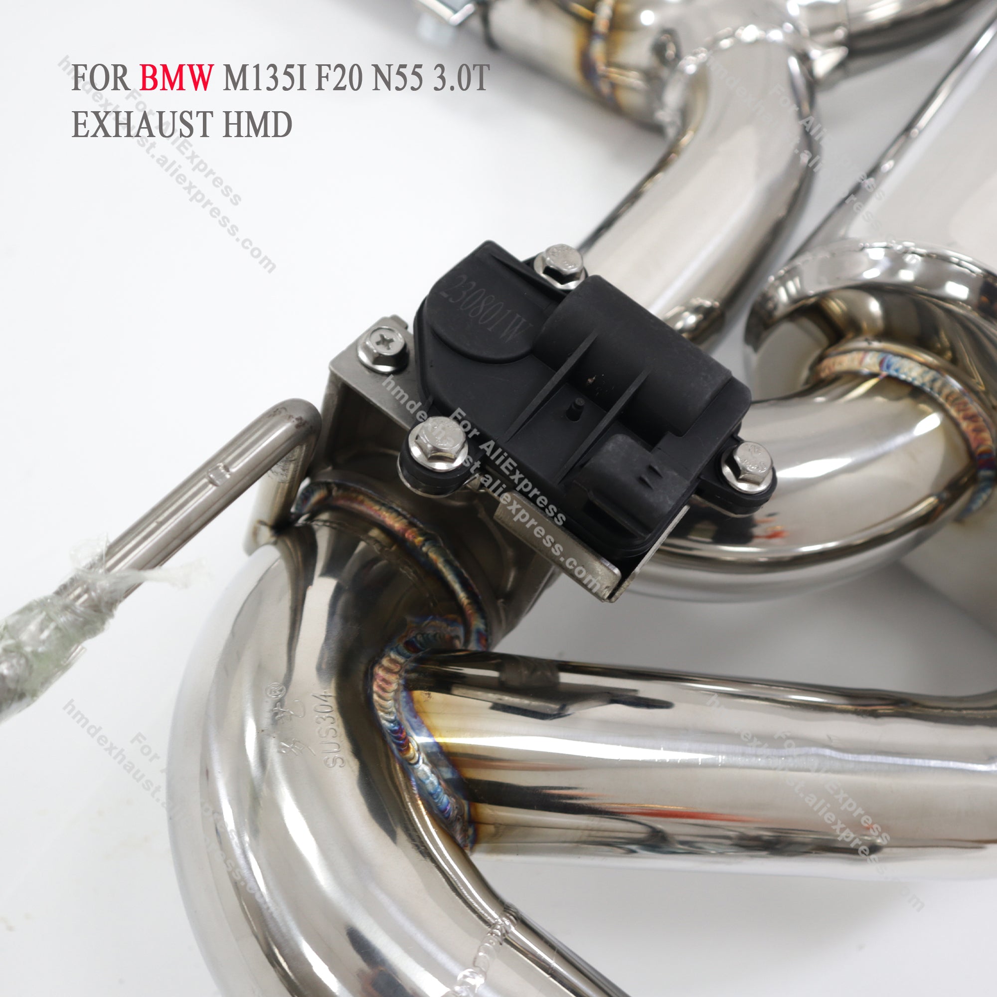 BMW M135I F20 N55 3.0T catback sus304 Valved Sport Exhaust System