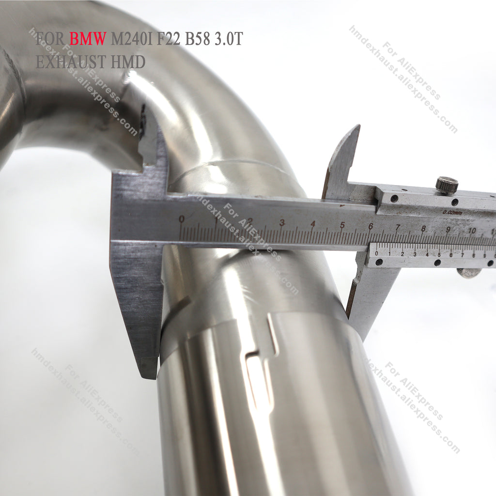 BMW M240I F22 B58 3.0T catback sus304 Valved Sport Exhaust System