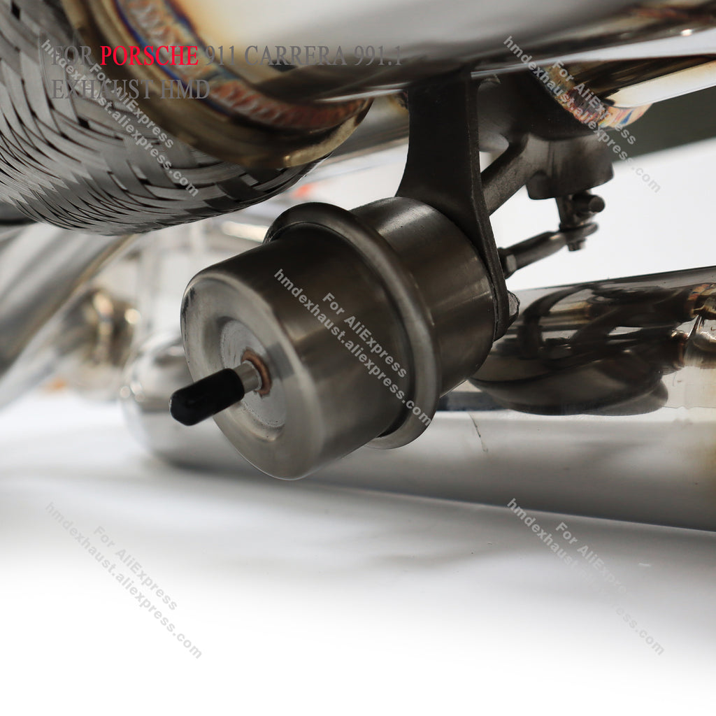 Porsche 911 carrera 991.1 catback sus304 Valved Sport Exhaust System