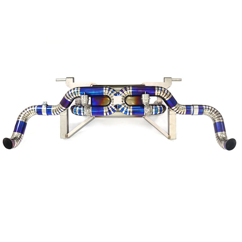 AUDI R8 5.2L V10 2020+ Catback For North American Version Titanium Valved Sport Exhaust System