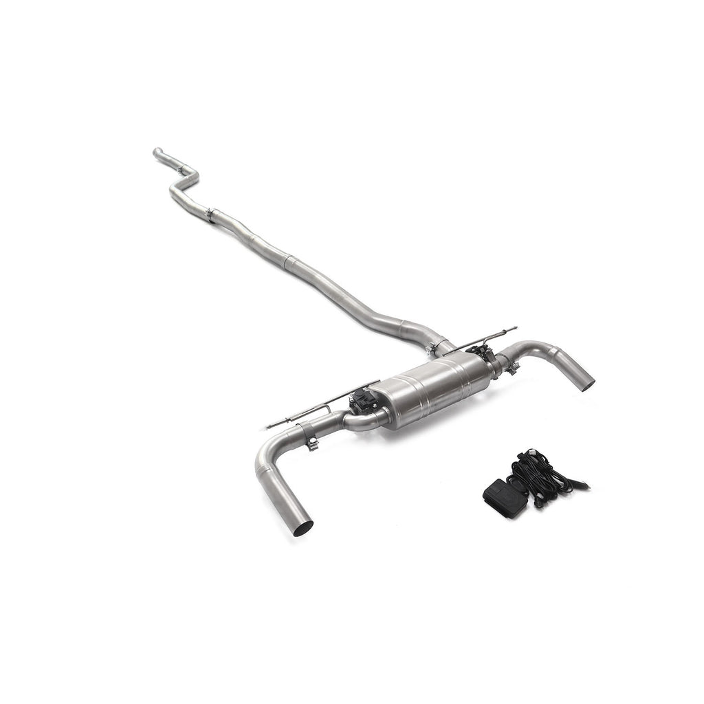BMW 740Li G12 catback sus304 Valved Sport Exhaust System