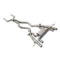 BMW M3 M4 G8X Stainless Steel Sandblasted CatBack Exhaust System Regular Style