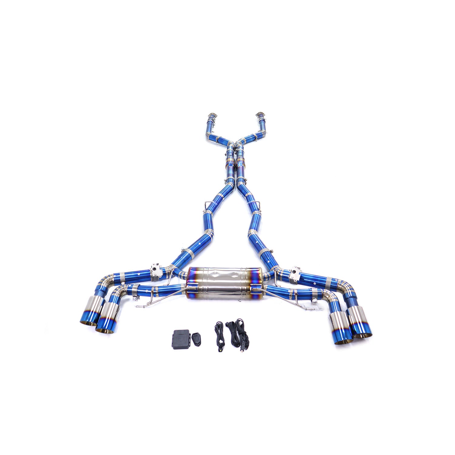 BMW X5MX6M F95F96 LCI 2024+ Catback Titanium Valved Sport Exhaust System