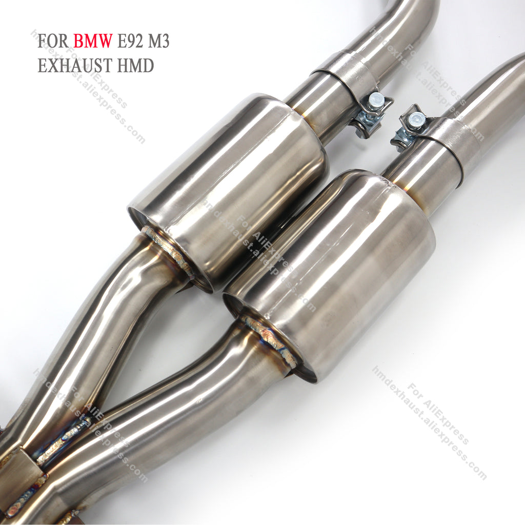 BMW E92 M3 catback sus304 Valved Sport Exhaust System