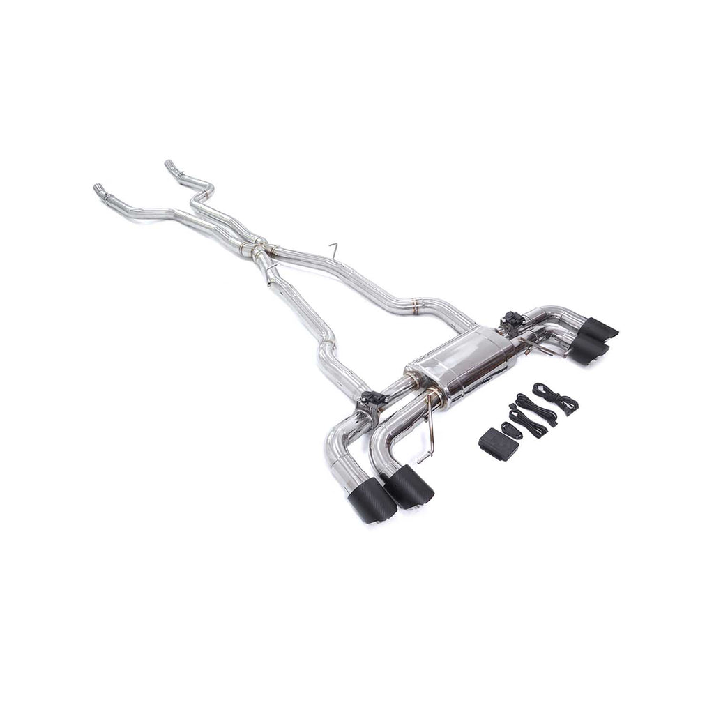BMW M550i G30 4.4T catback sus304 Valved Sport Exhaust System